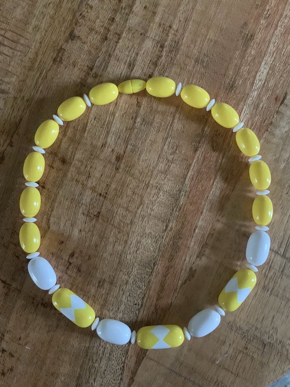 Vintage 1987 Avon "Sunsations" Choker Necklace in "Spectator Yellow"
